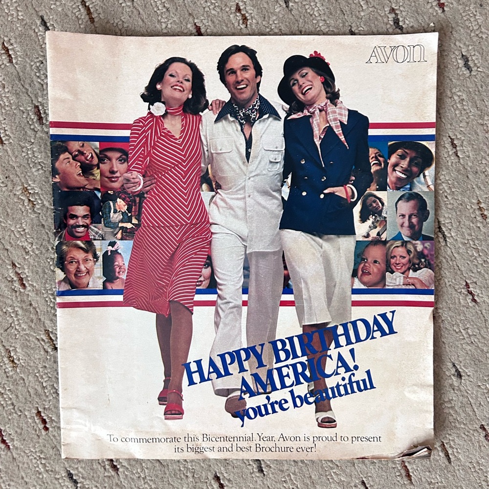 RARE! 1976 Bicentennial Avon Catalog